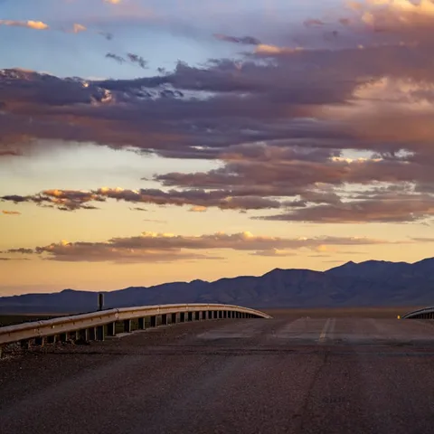 Empty Road in West Texas